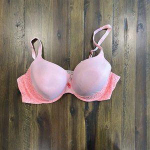 Victoria’s Secret Full Coverage Lace Bra Pink - Size 40C